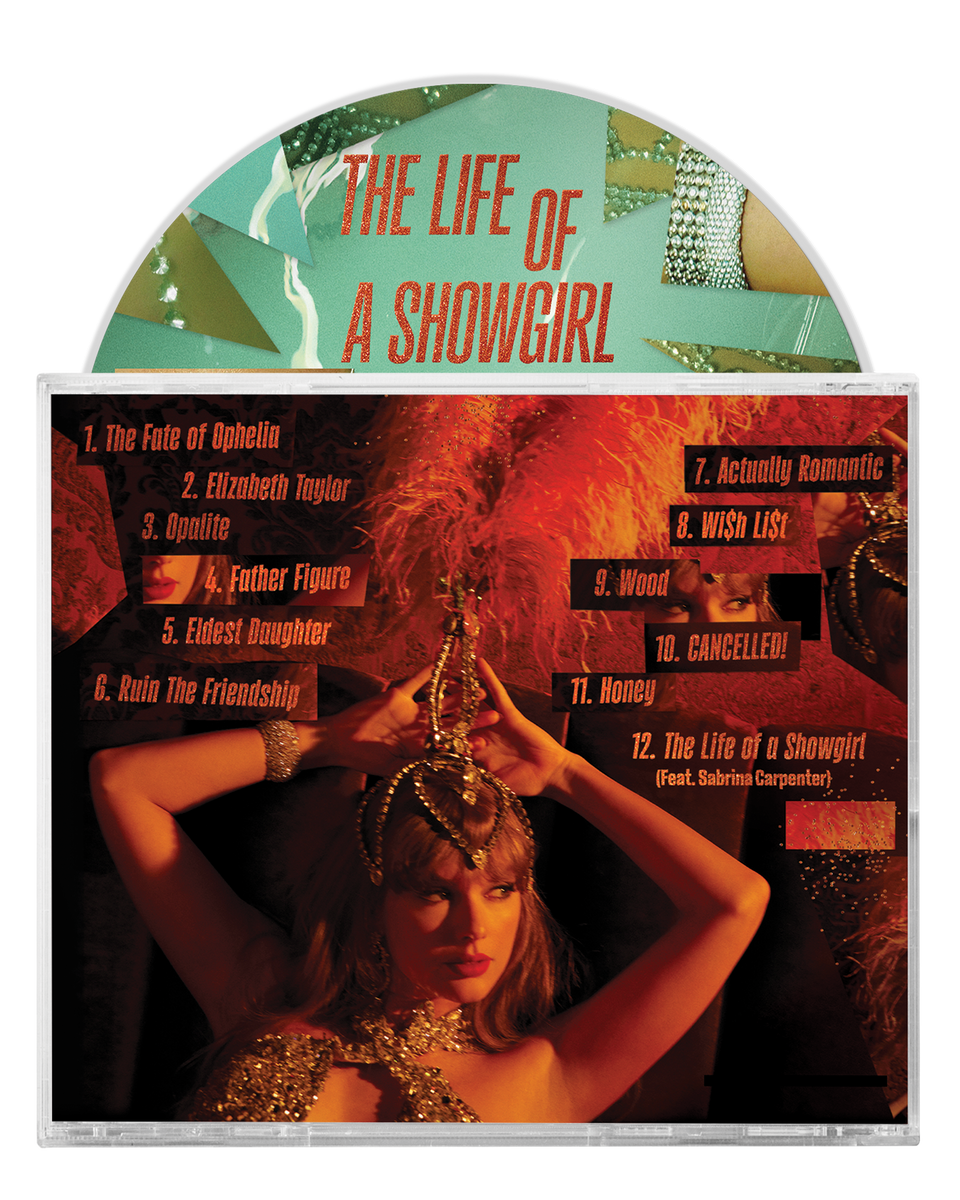 ミュージシャン New album Sweat & Vanilla Perfume Poster The Life of a Showgirl: Sweat and Vanilla Perfume CD with