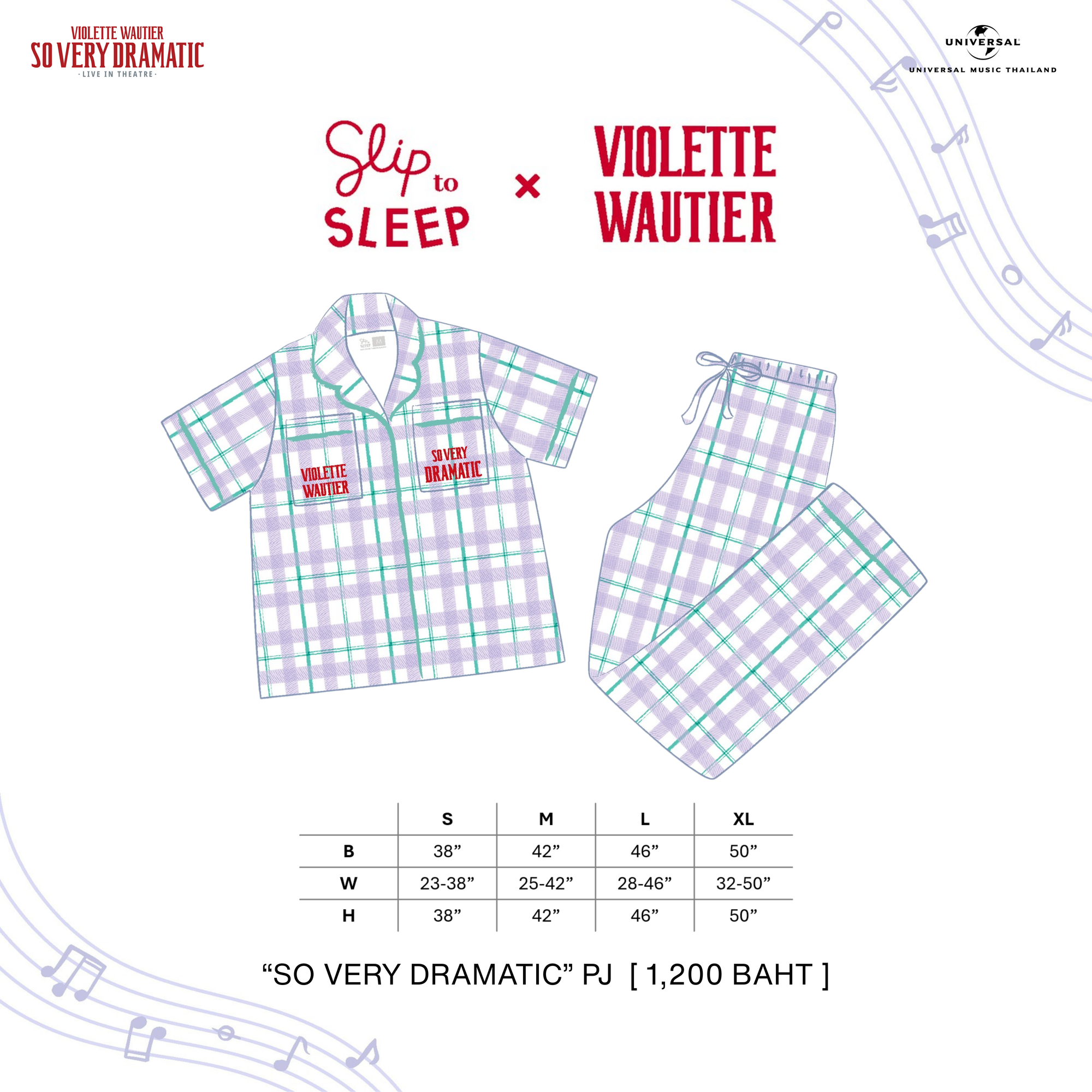 Sliptosleep x Violette Wautier SO VERY DRAMATIC Pajamas