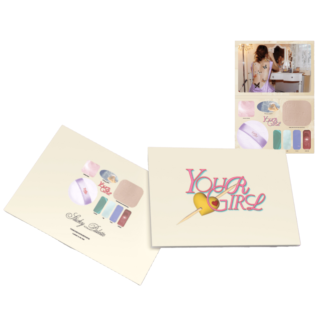 YOUR GIRL VIOLETTE'S PALETTE (POST-IT)