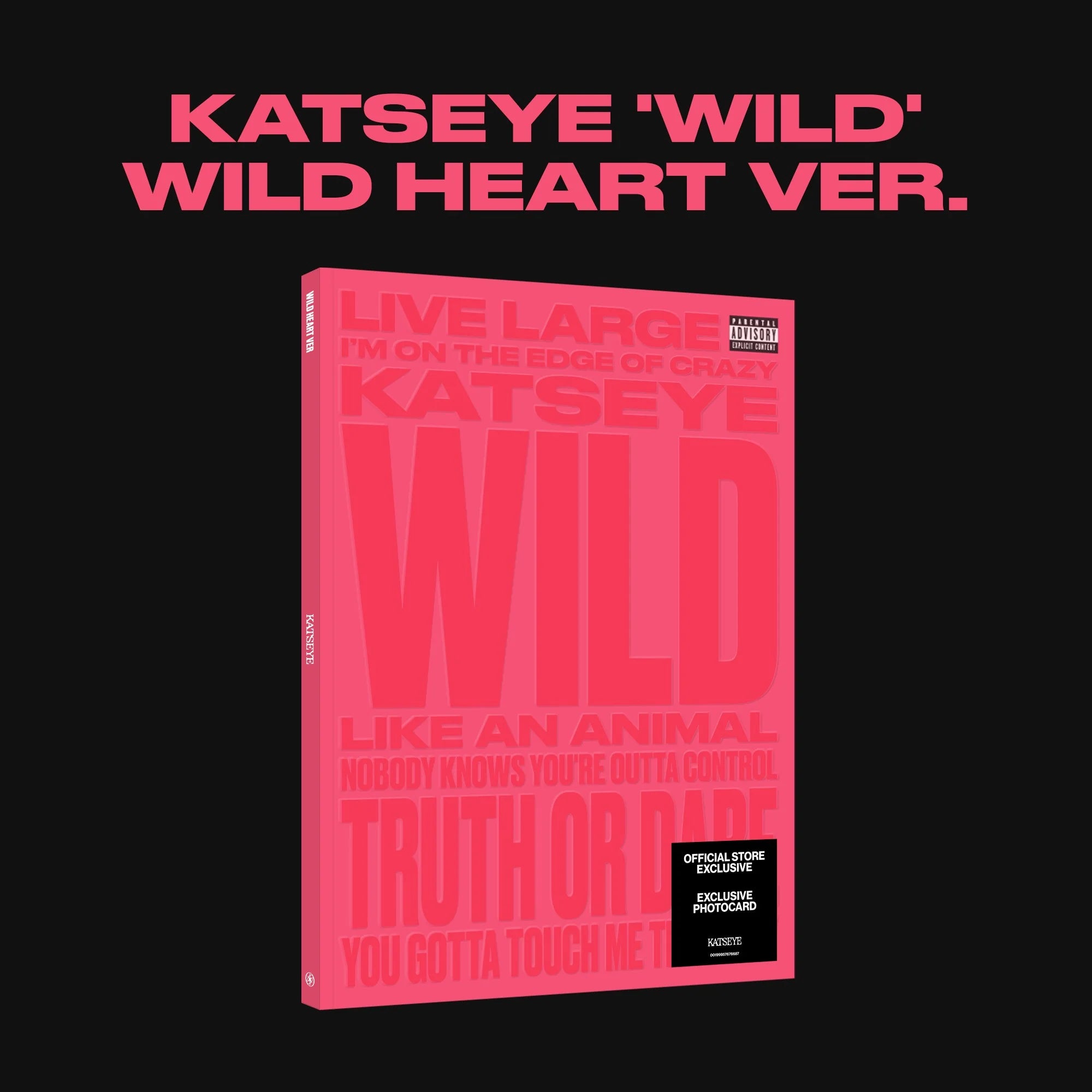 WILD - Wild heart ver. - Official Store Exclusive CD
