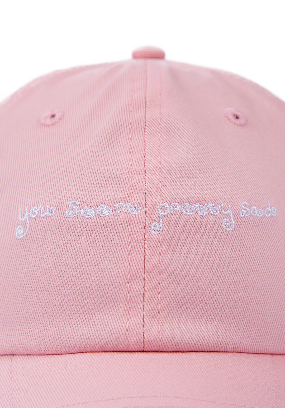 girl in love embroidered hat