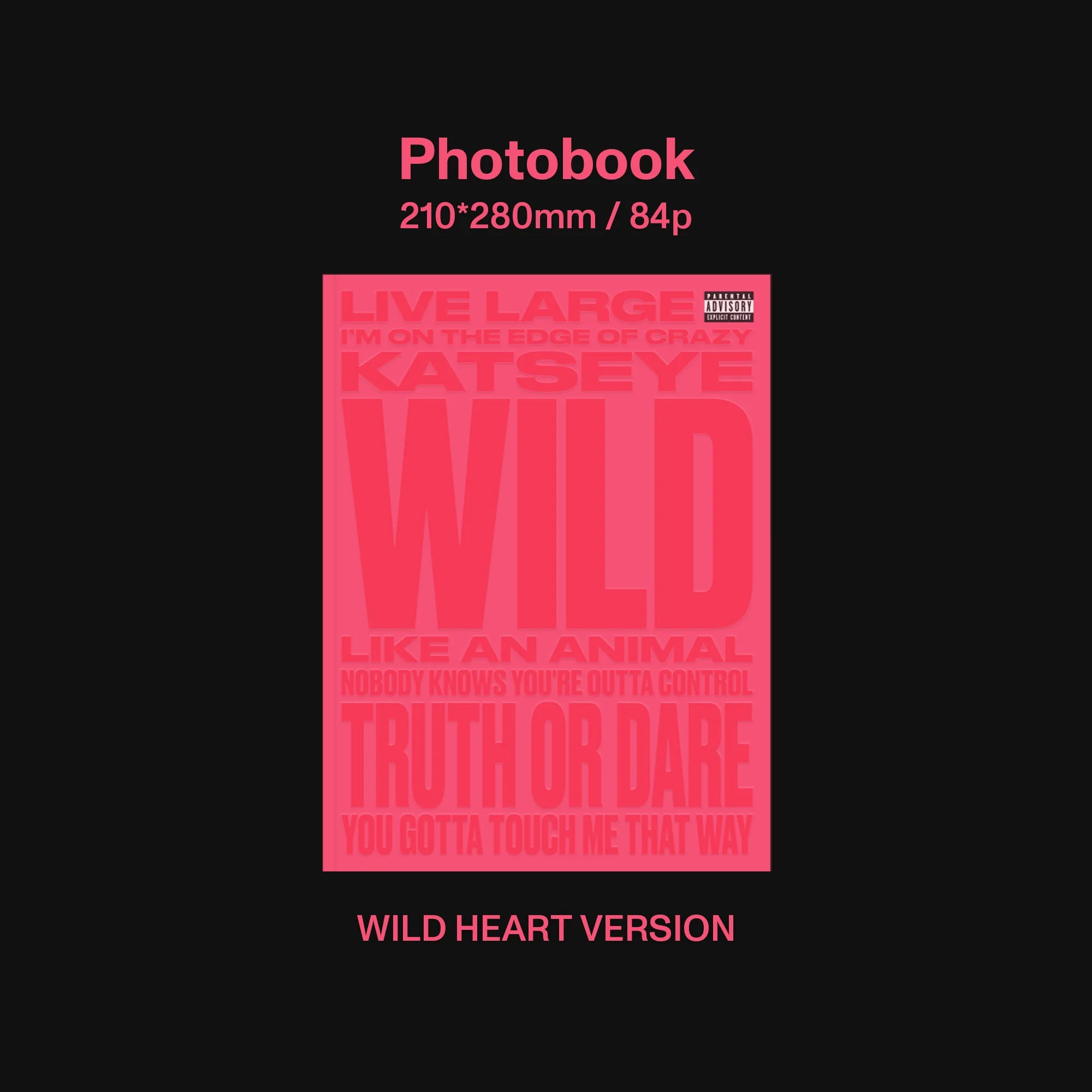 WILD - Wild heart ver. - Official Store Exclusive CD