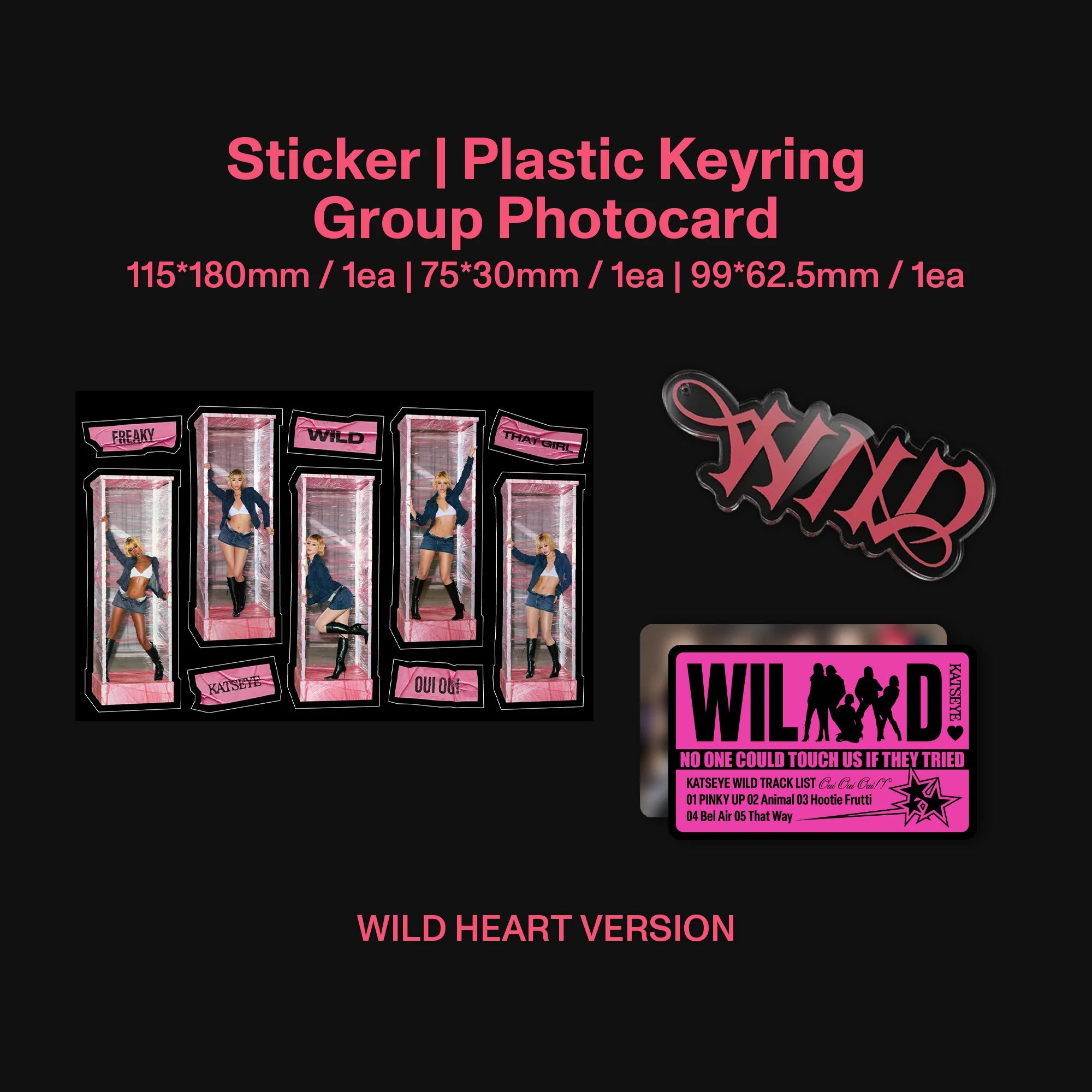 WILD - Wild heart ver. - Official Store Exclusive CD