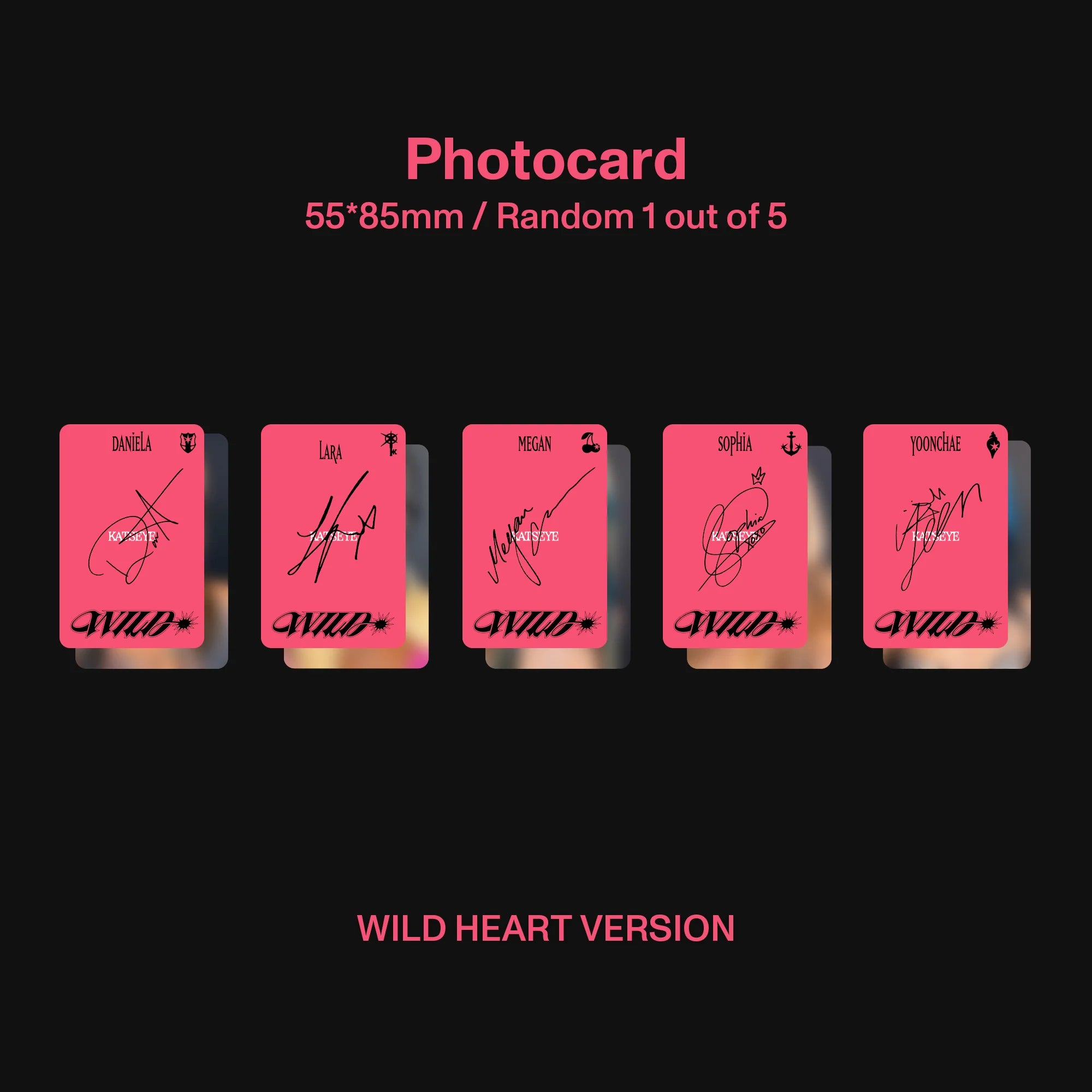 WILD - Wild heart ver. - Official Store Exclusive CD