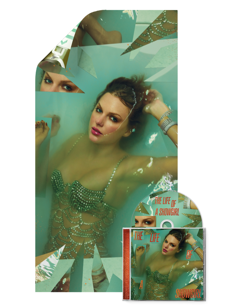 チ*ド様 The Life of a Showgirl Deluxe Editi The Life of a Showgirl: Sweat and Vanilla Perfume CD with Poster