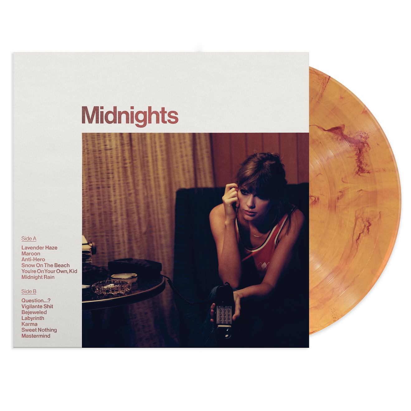 All 4 Variants of Taylor Swift Midnights Vinyl *never top played*