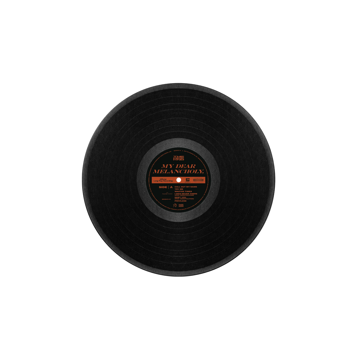 MY DEAR MELANCHOLY, 1LP