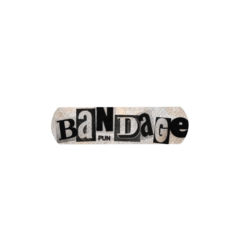 PUN ‘Bandage’ Stickers Set
