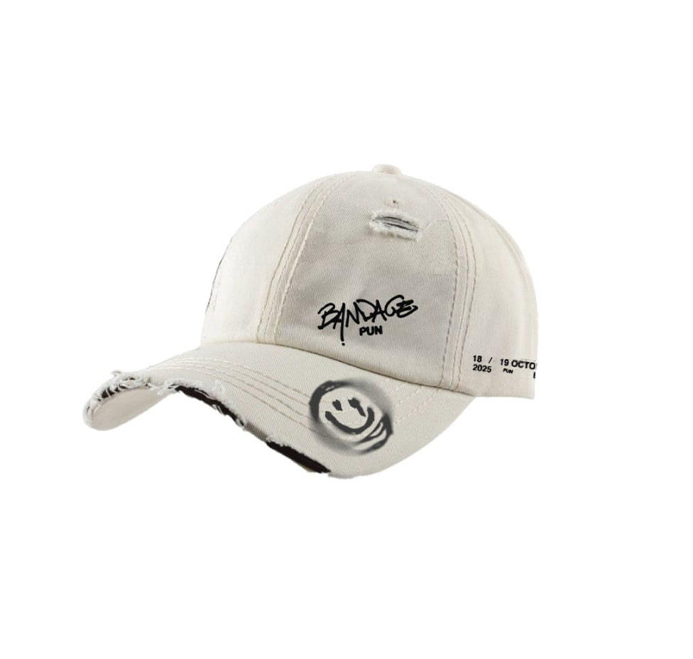 PUN ‘Bandage’ Cap [OFF-WHITE]