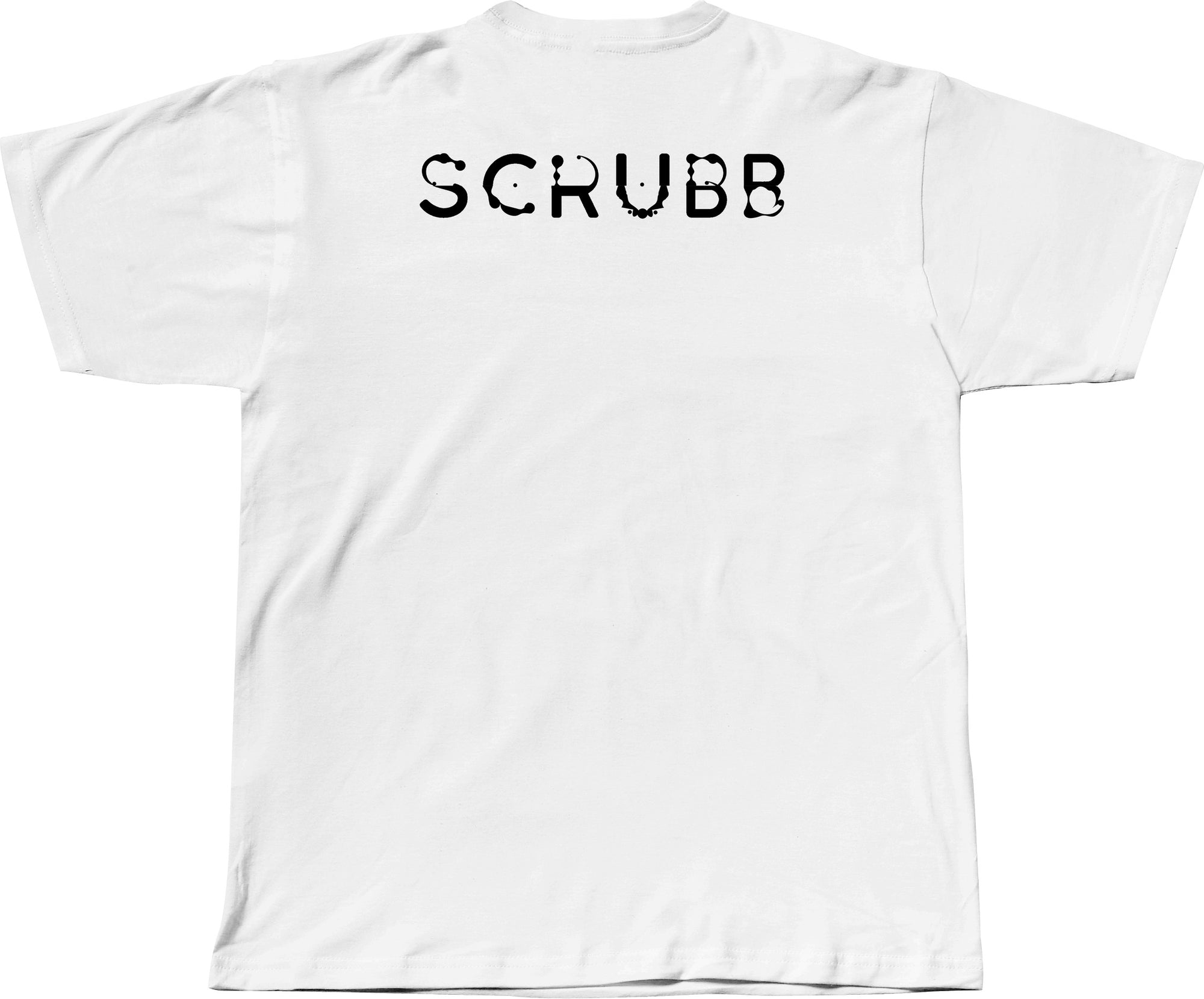 Scrubb Hippo White Tee