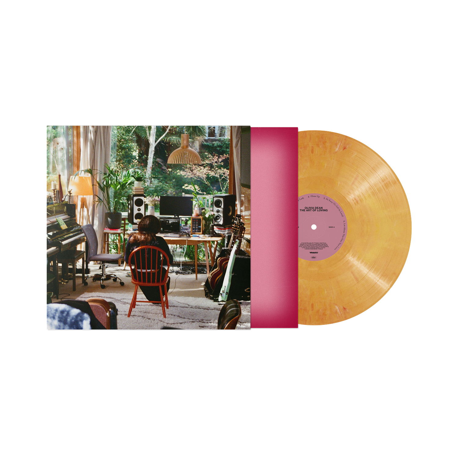 The Art of Loving Store Exclusive Alt Art Orange Vinyl