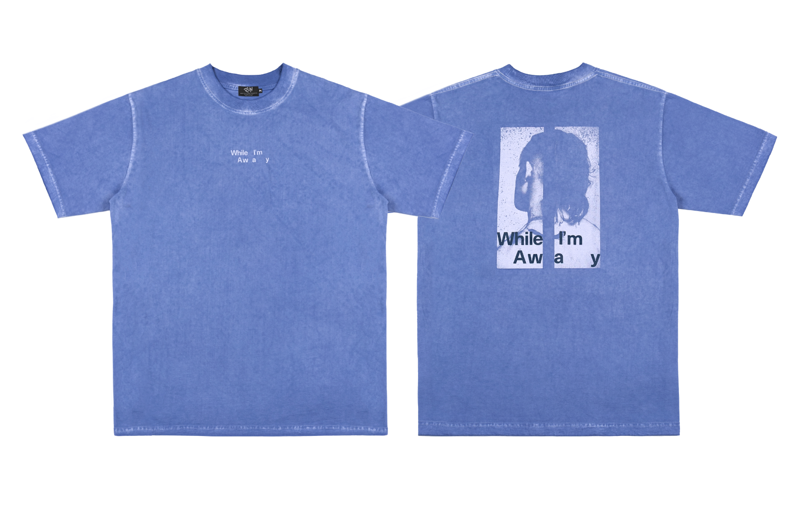 PUN 'WIA' Cloudy Blue Short Sleeves Tee